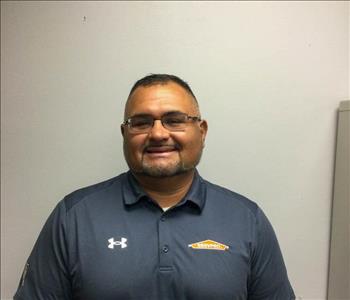 David Bautista, team member at SERVPRO of Schertz Central, Cibolo, Seguin, Gonzales